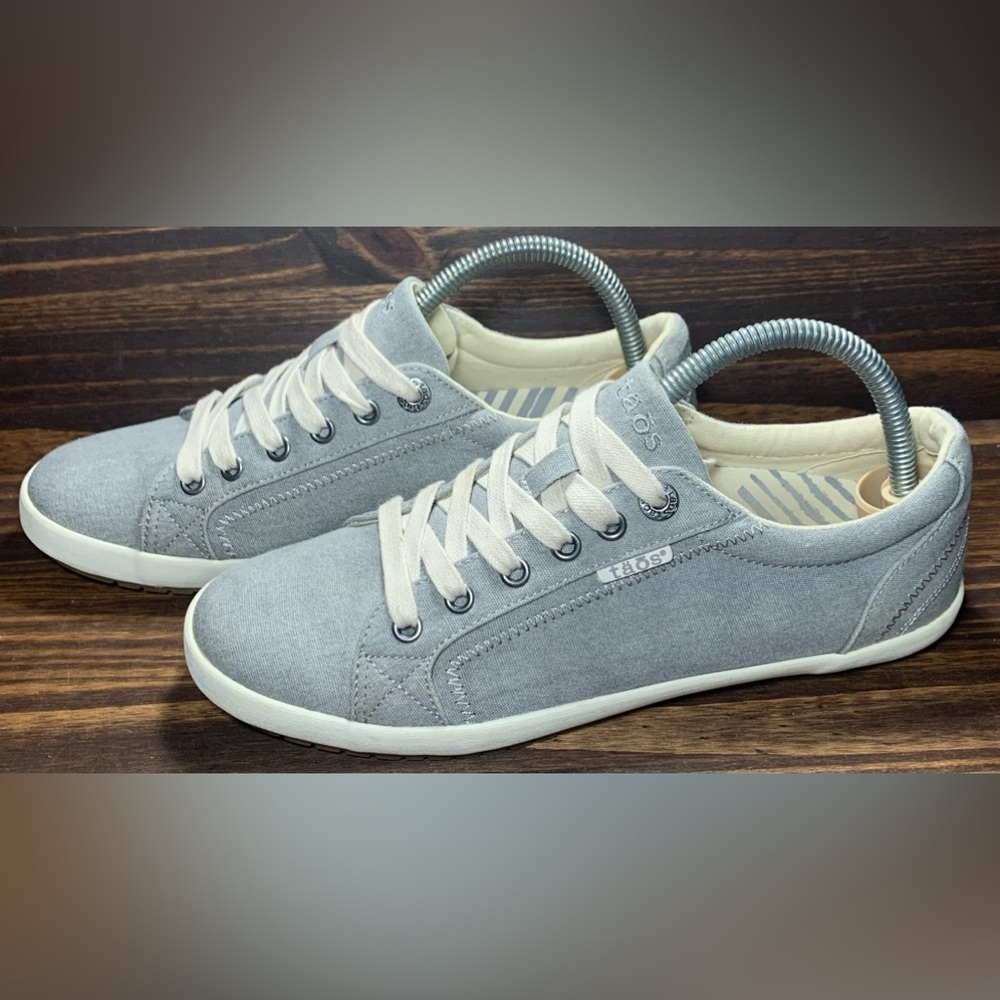 Taos Star Womens Size 9 Shoes Grey White Athletic Sneakers - Picture 1 of 7